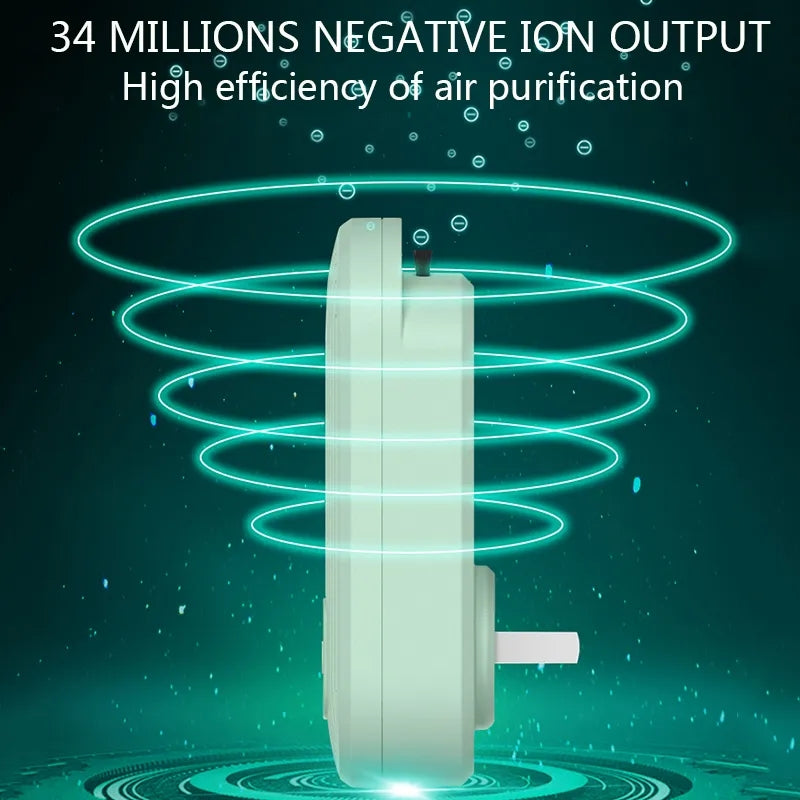 Portable Mini Air negative ion generator